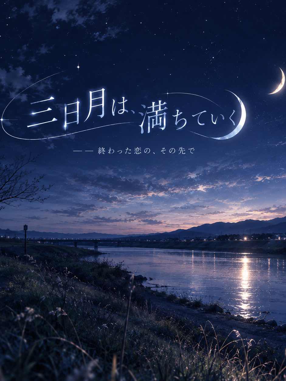 三日月は、満ちていく。