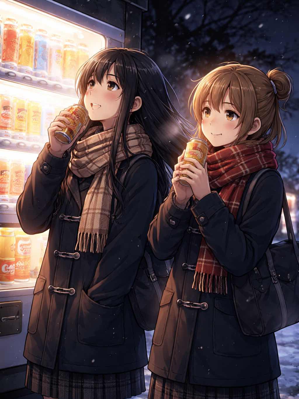 夜風とコンポタージュ。