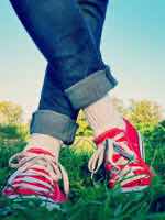 新しいを靴を買った日