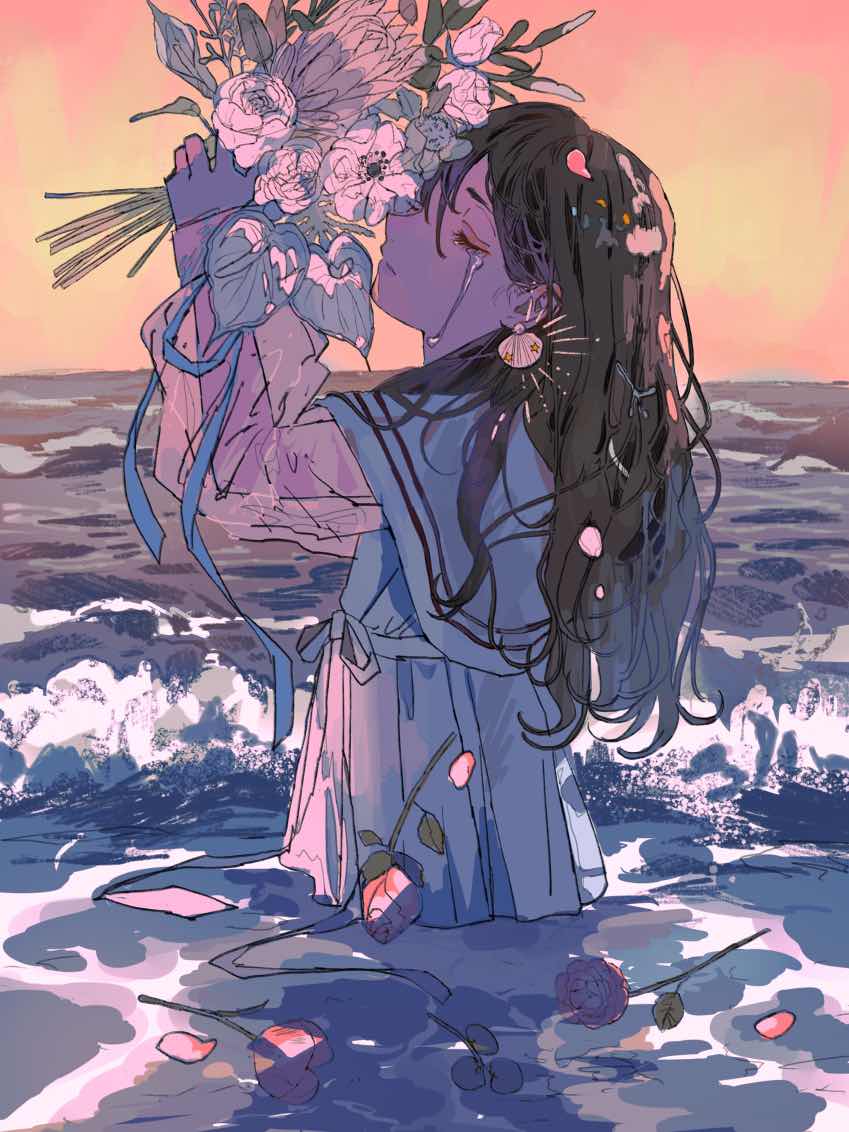 泣けない夜に秋桜を。