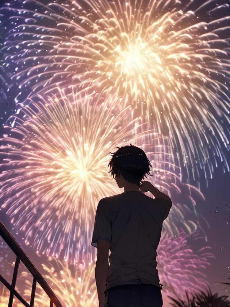 花火みたいな。