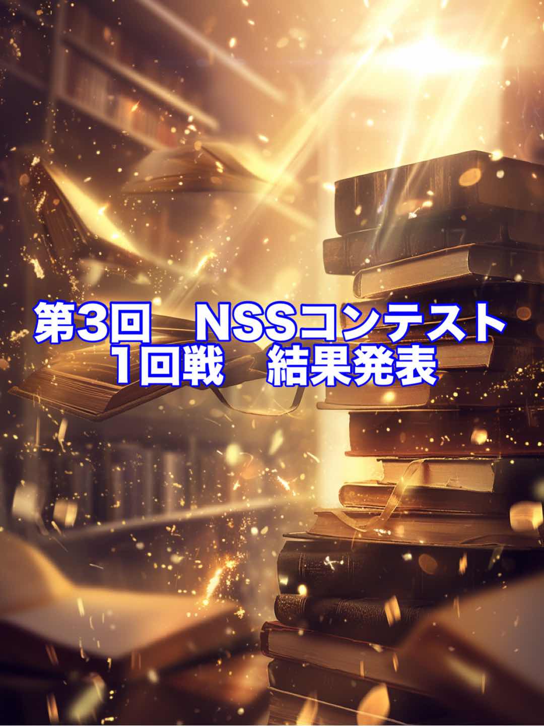 第3回NSSコンテスト　1回戦　結果発表＆決勝戦のご案内
