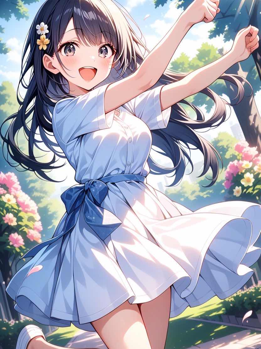 光を纏った、その瞬間(とき)