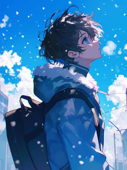 手のひらの雪片