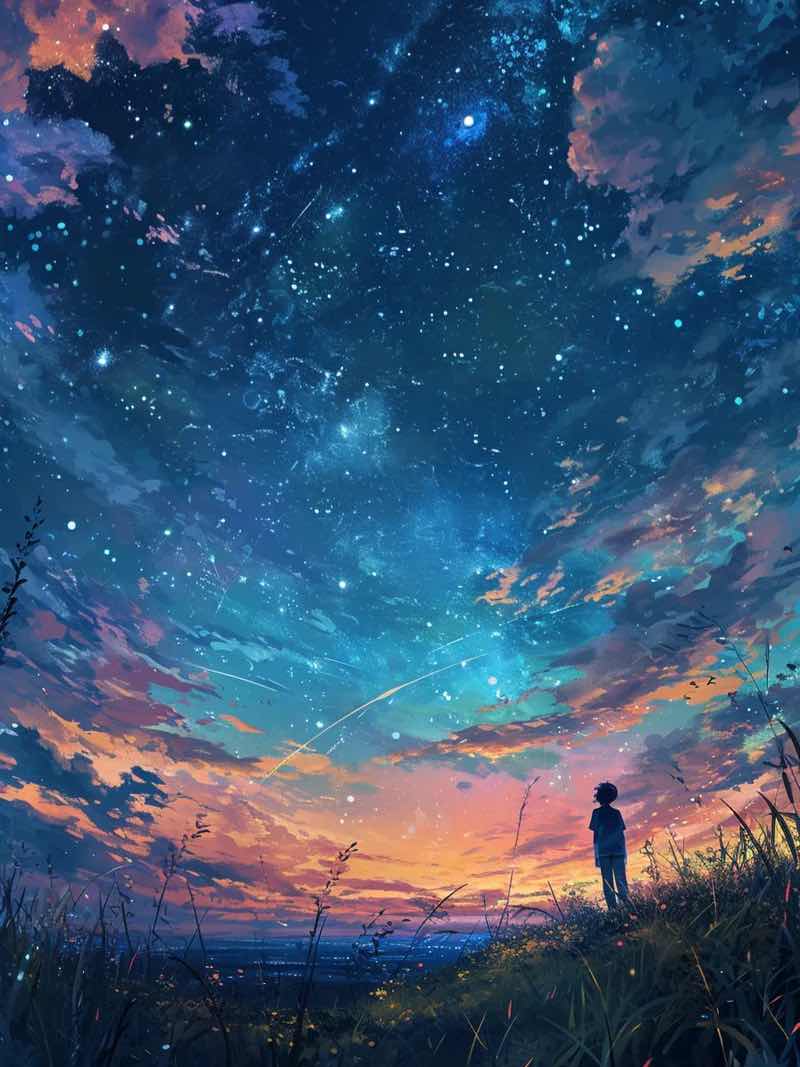 流れ星に願いを込めて