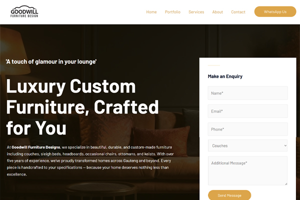 UrbanStyle Magazine Website Layout