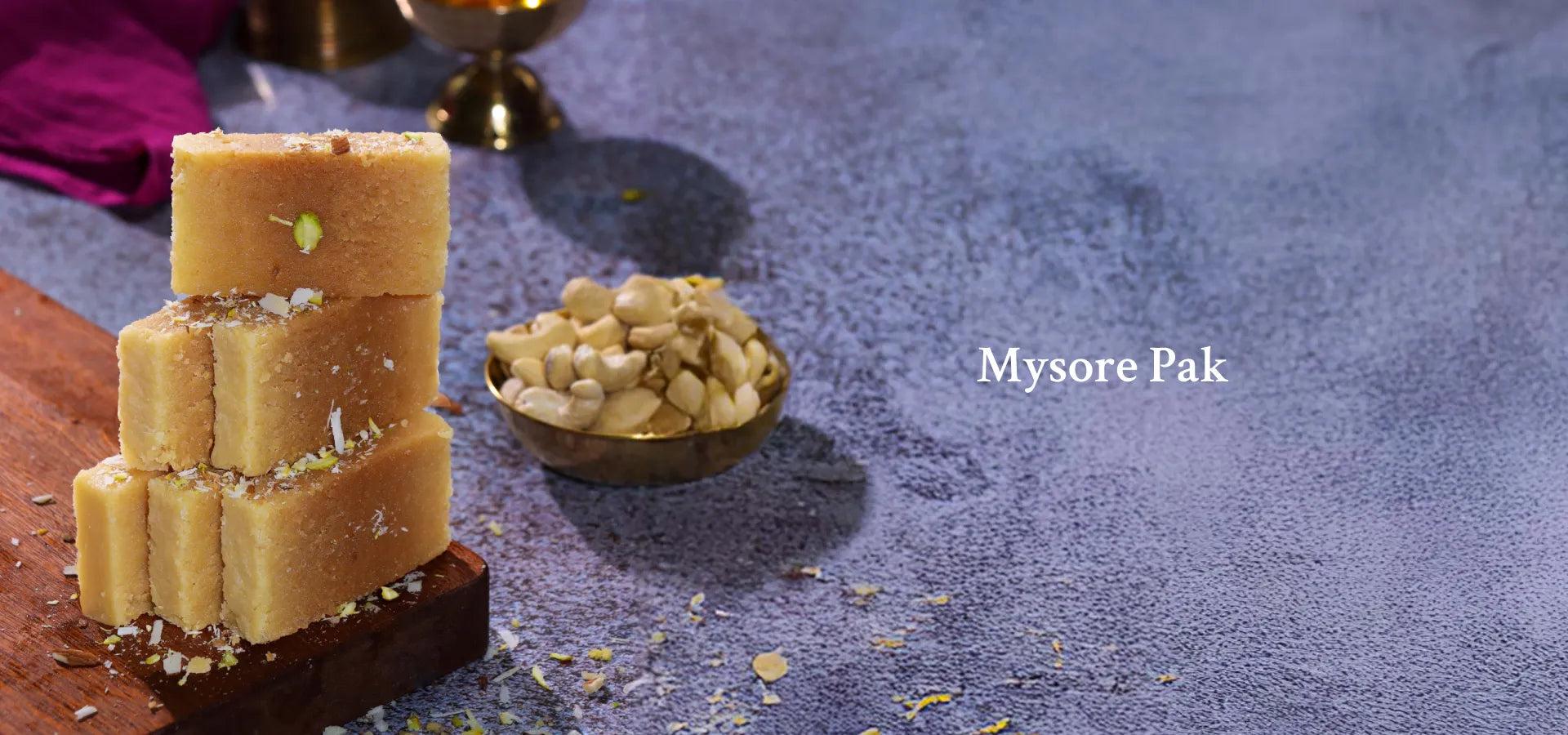 The Royal Story of Ghee Mysore Pak