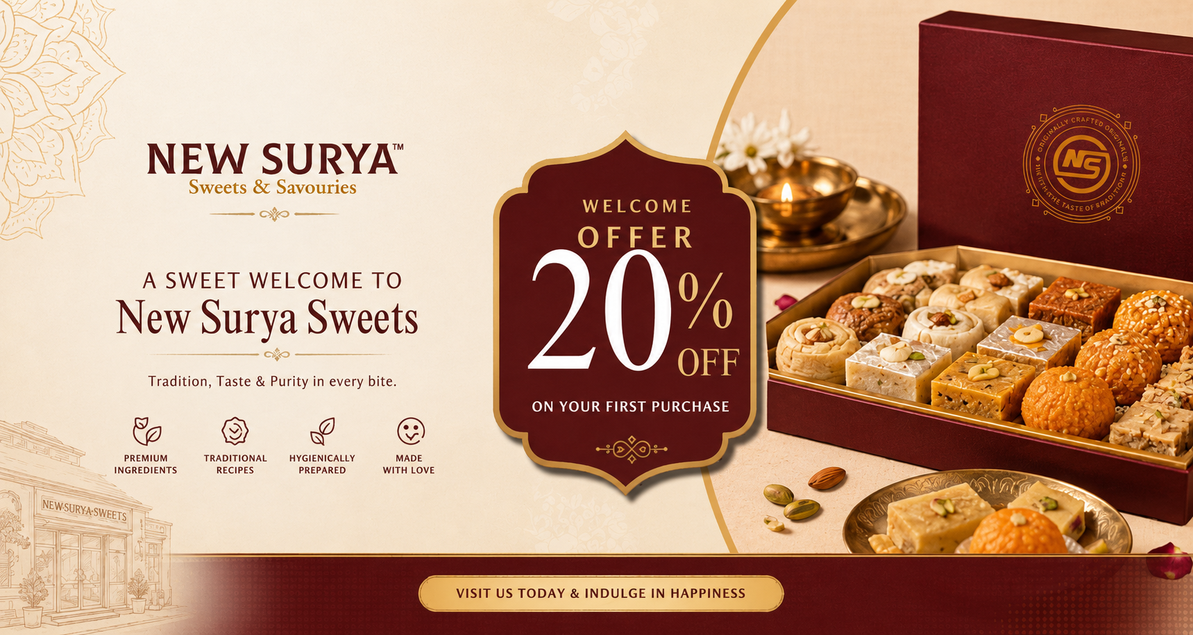 Surya Sweets Banner 1