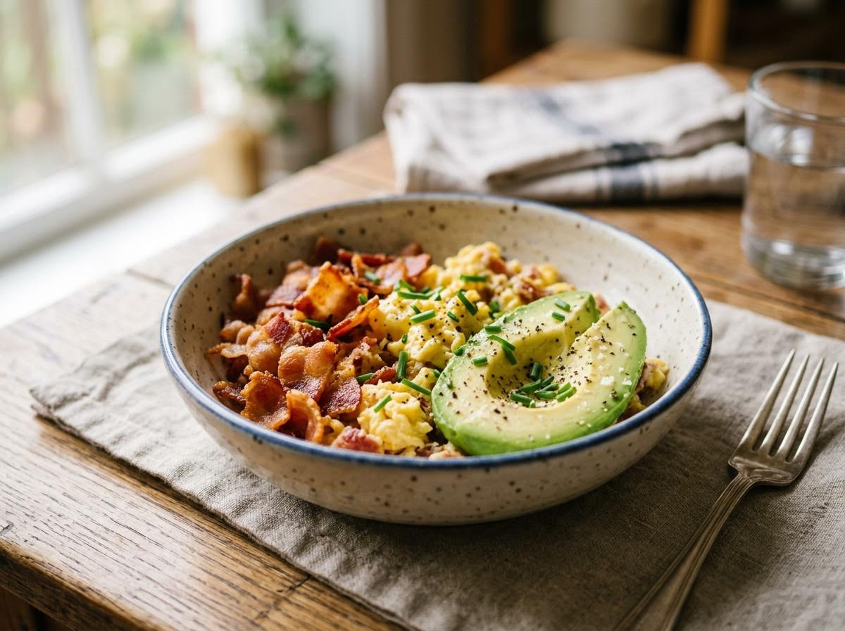 Bacon and Egg Breakfast Bowl