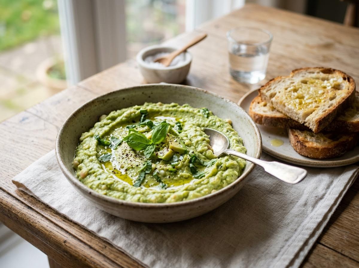 Creamy Avocado and White Bean Spread