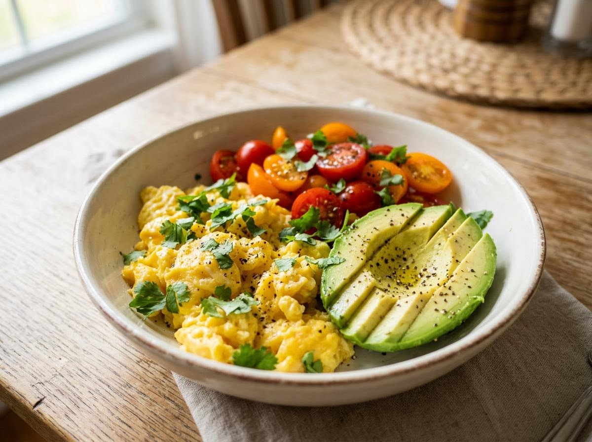 Egg and Avocado Breakfast Bowl