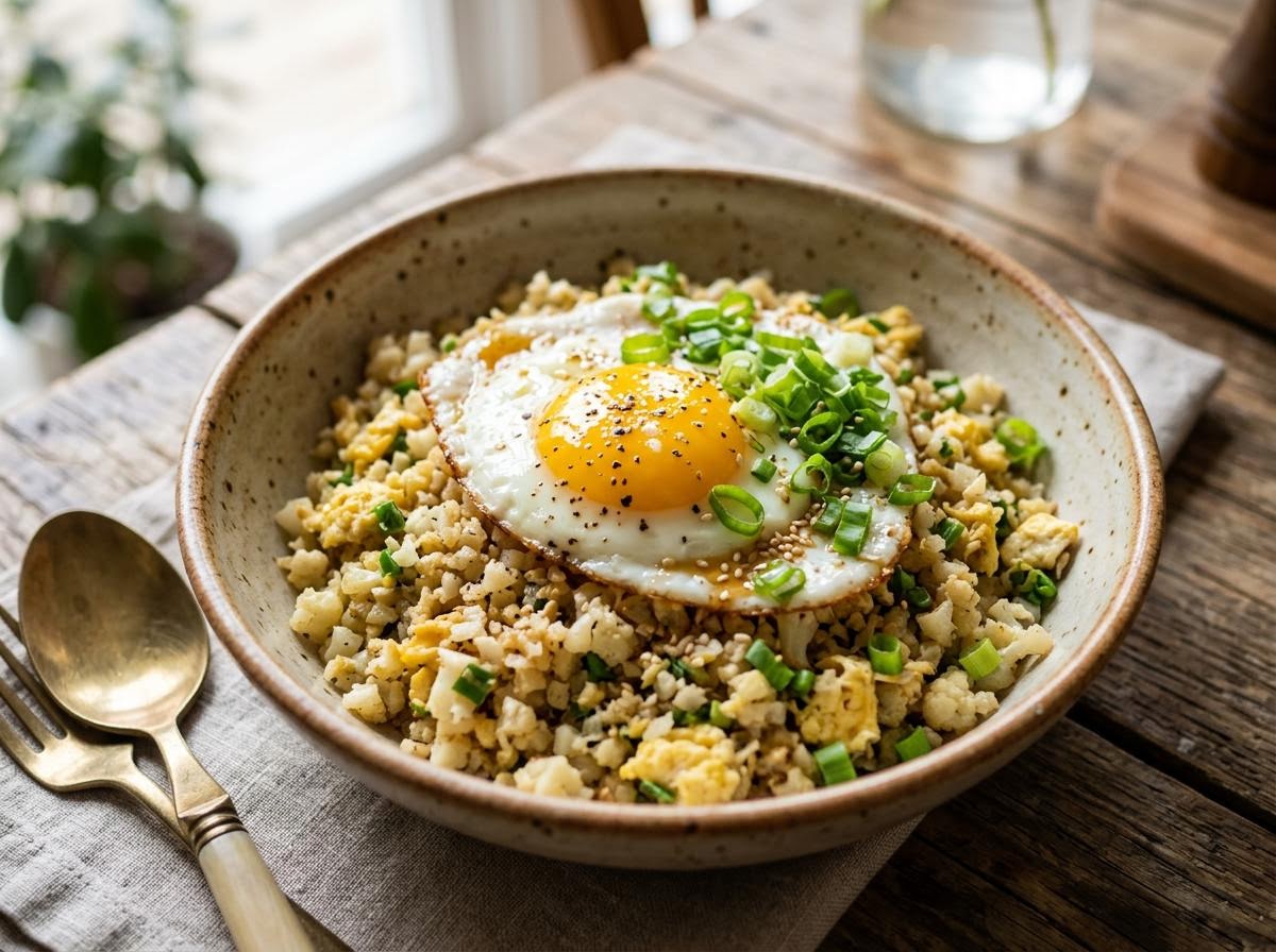 Korean Cauliflower Rice Bowl