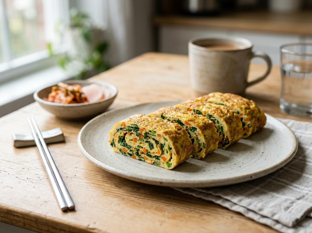 Korean Vegetable Omelette
