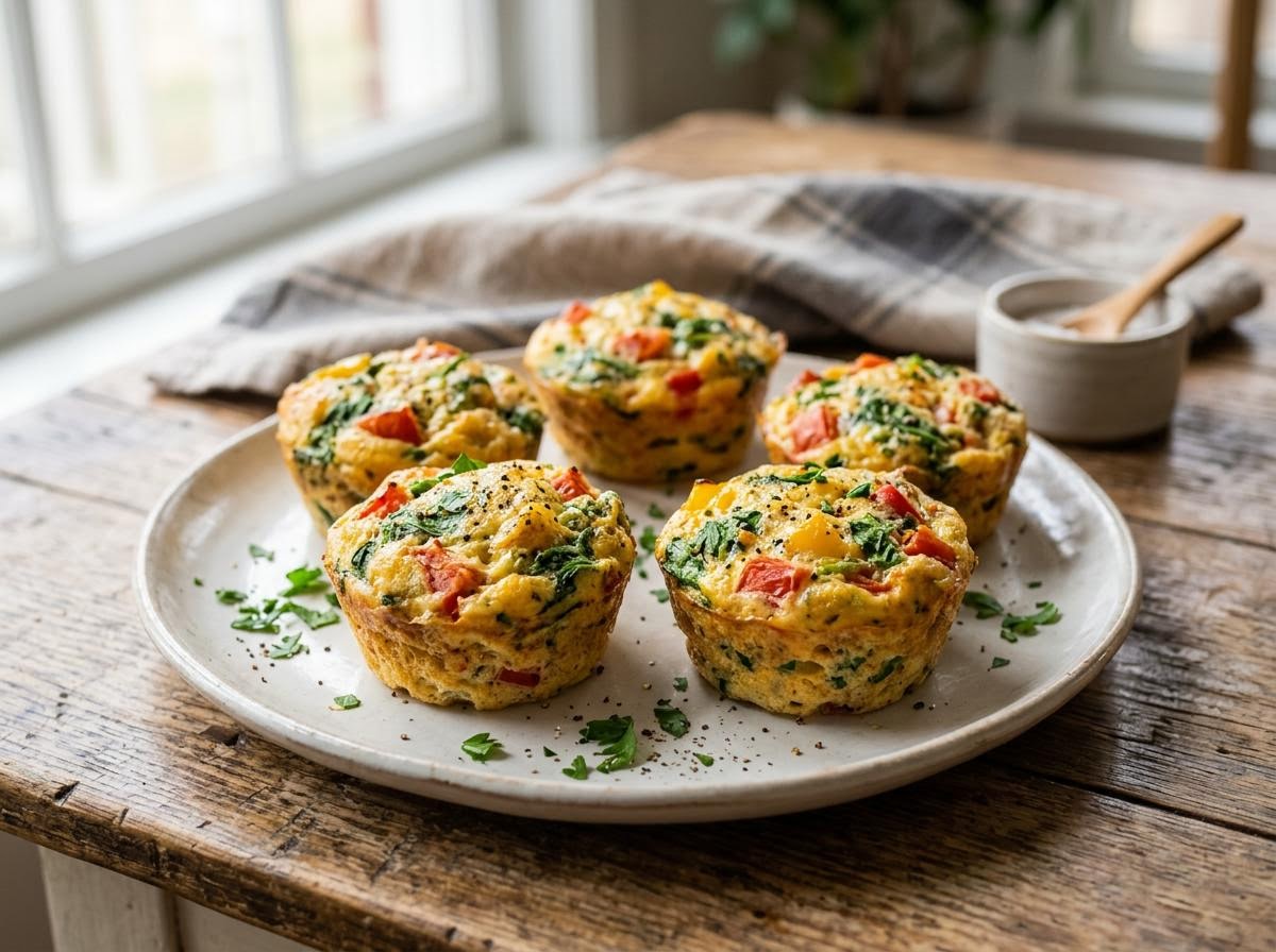 Savory Egg Muffins with Veggies