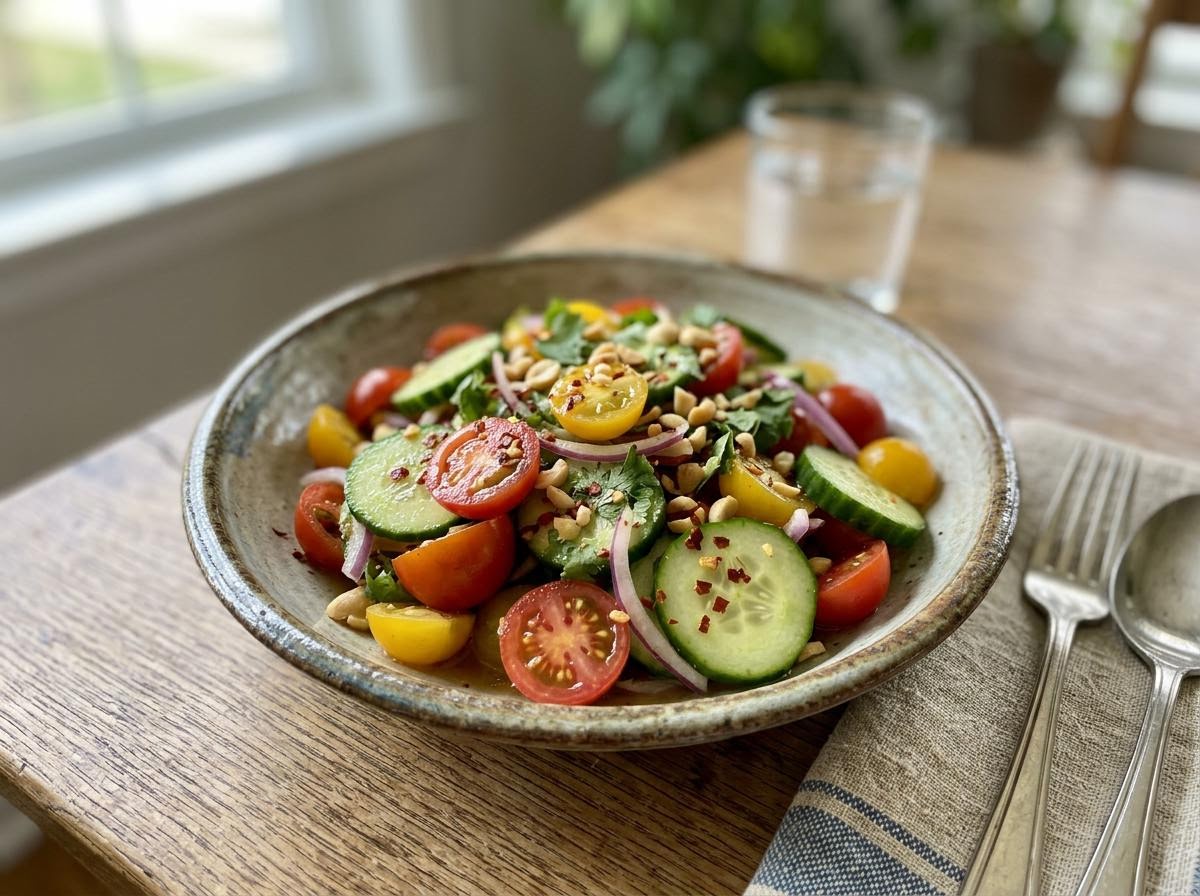 Thai Tomato and Cucumber Salad