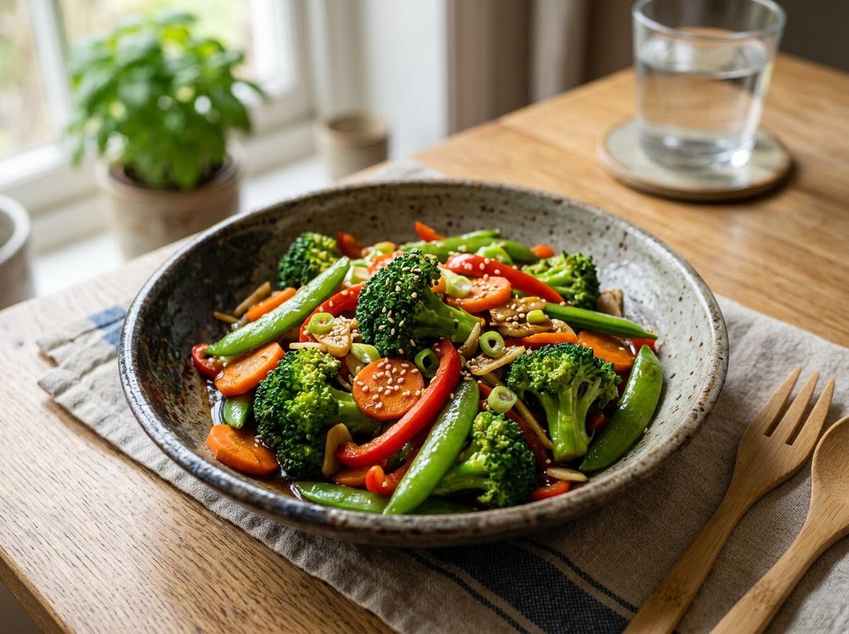 Vegan Chinese Vegetable Stir-Fry