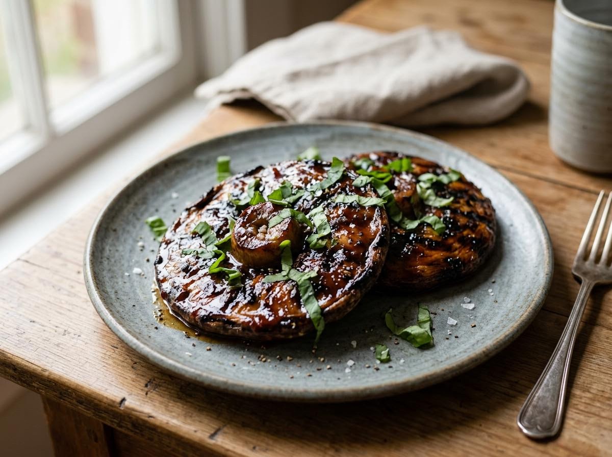 BBQ Portobello Mushrooms