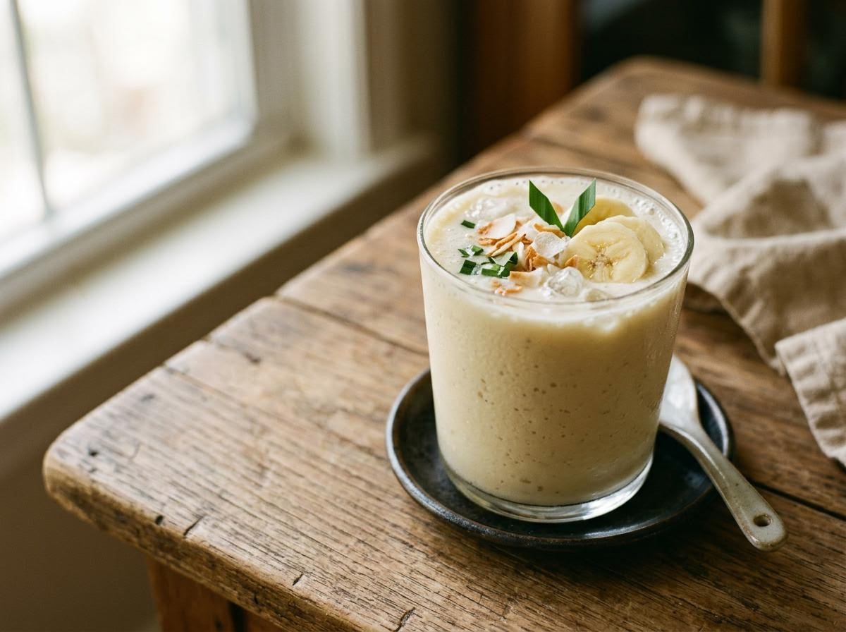 Vietnamese Banana Smoothie