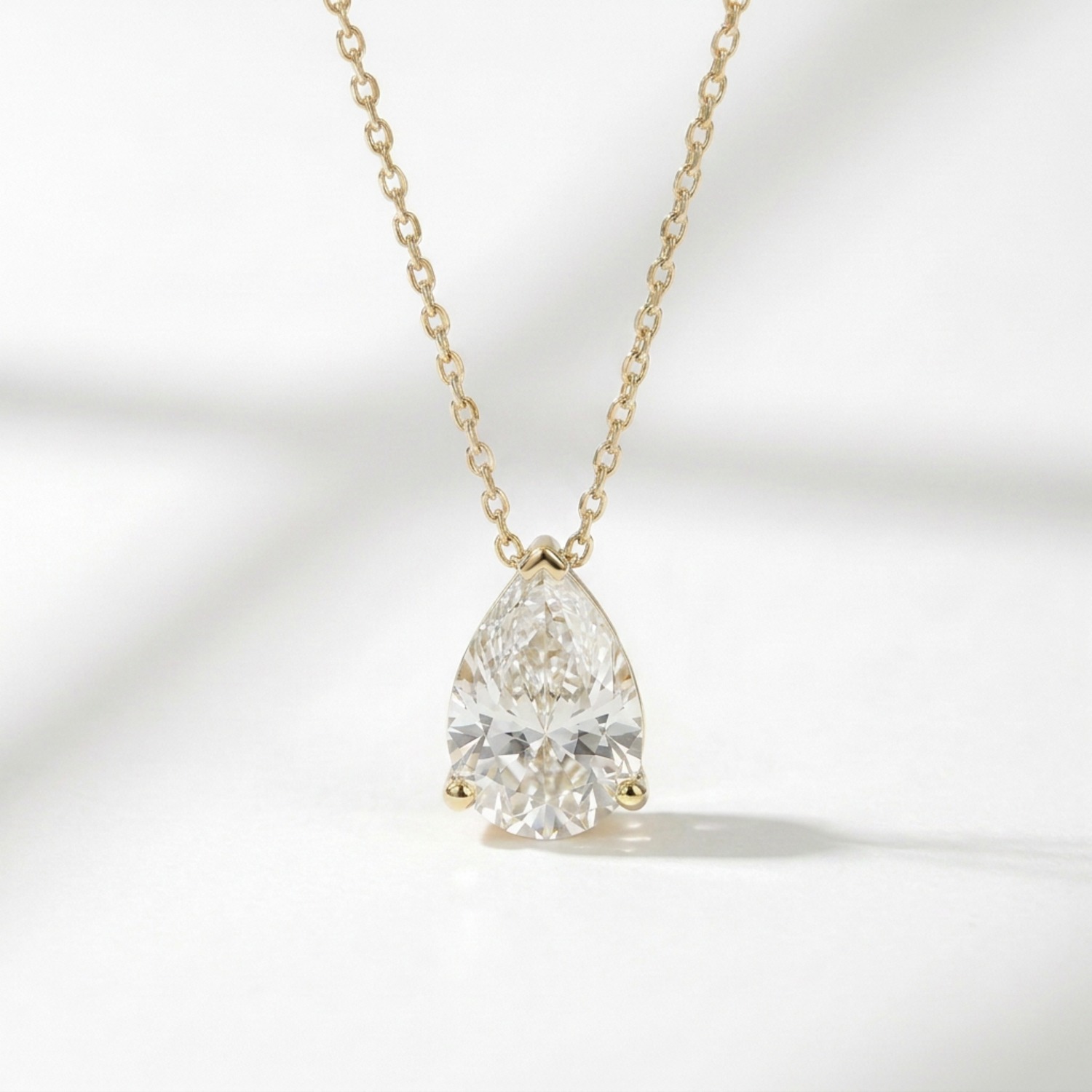 Pear Shape Necklace
