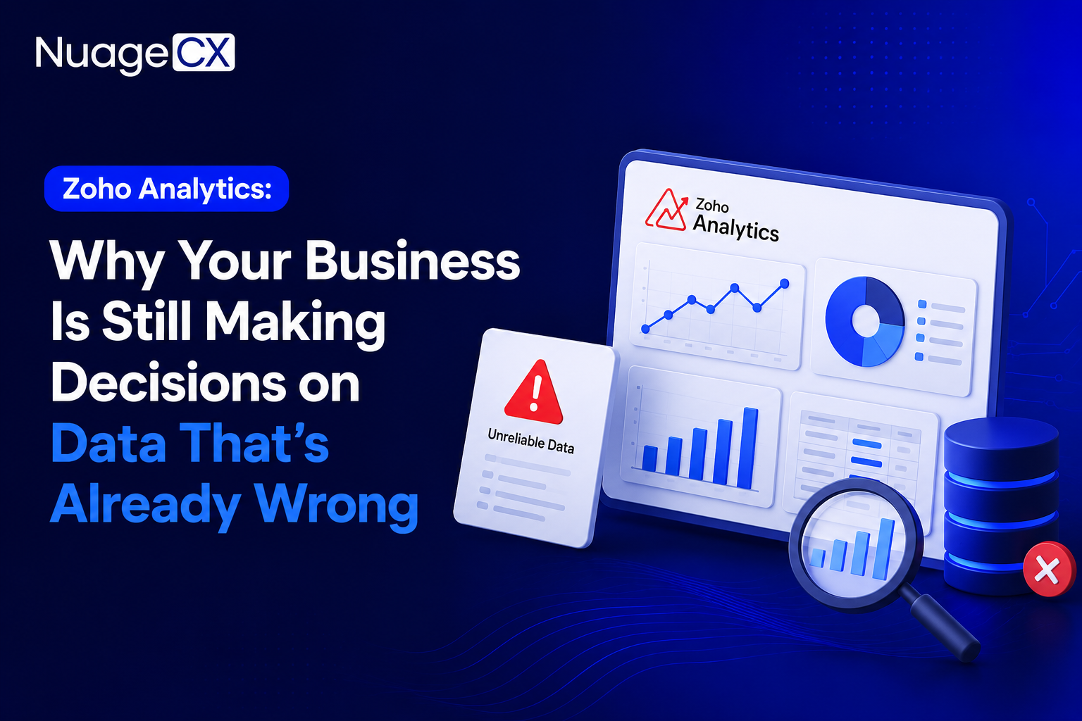 Zoho Analytics: Why Your Business Is Still Making Decisions on Data That's Already Wrong
