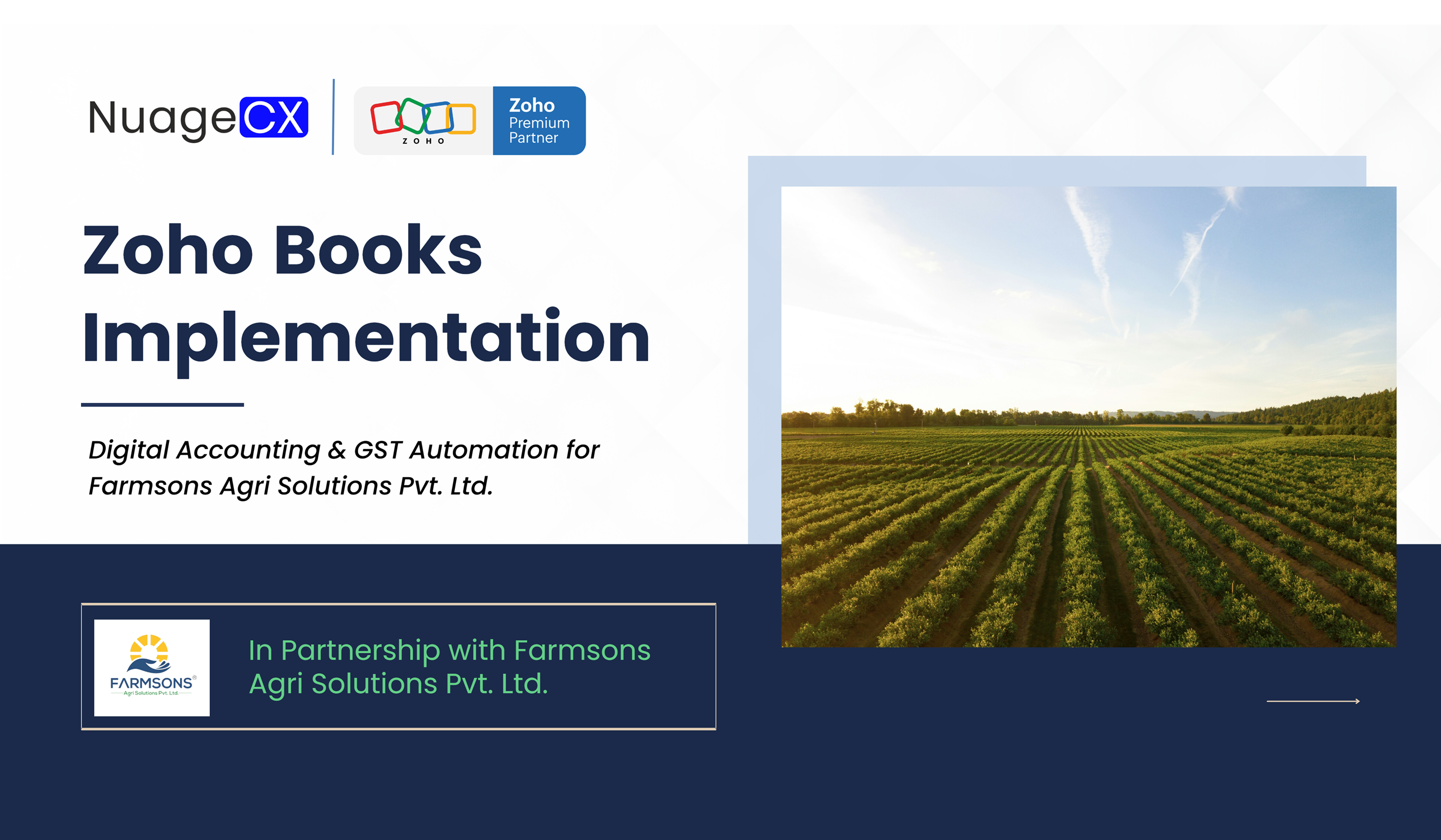 Zoho Books Implementation for Farmsons Agri Solutions