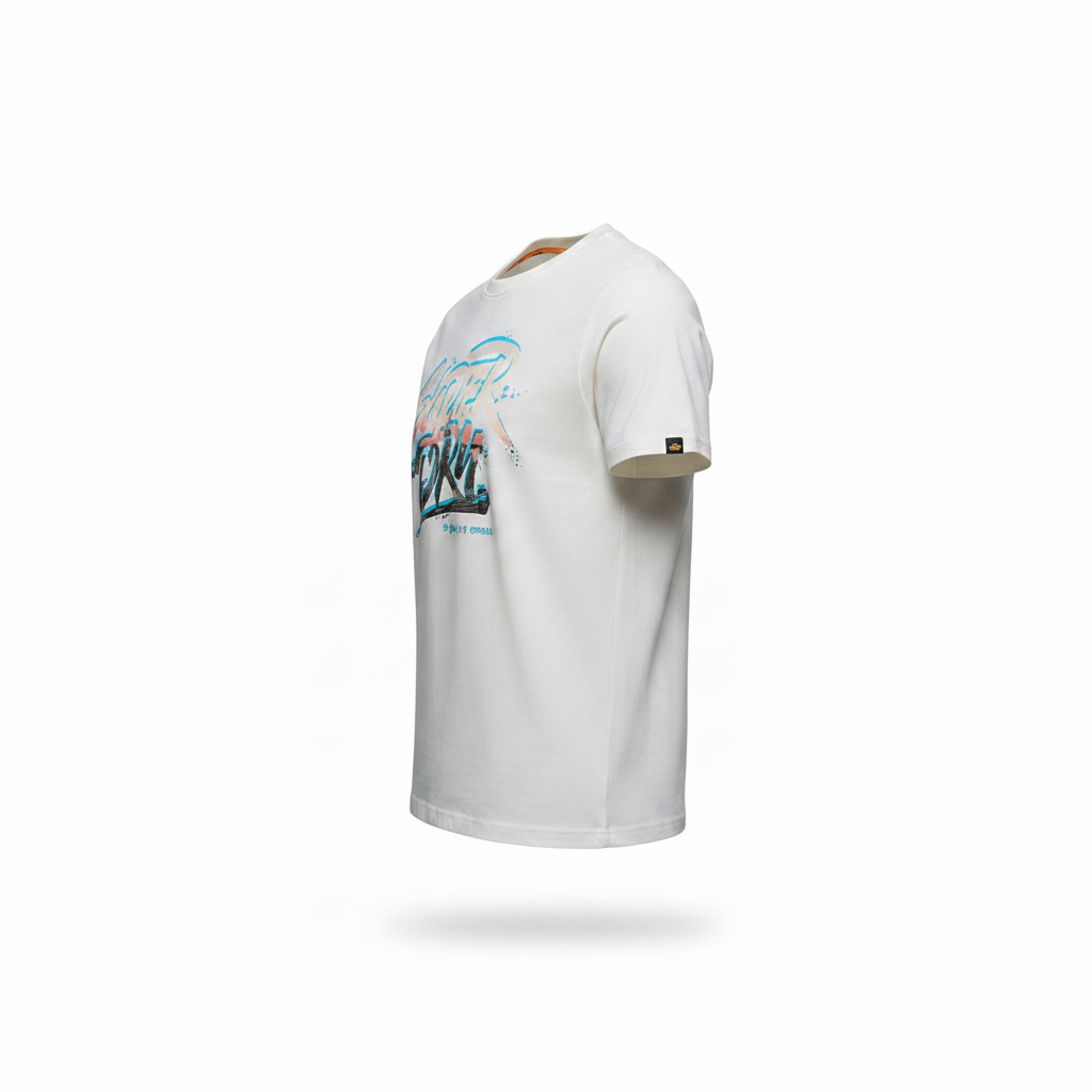 Camiseta blanca Superdry para hombre 4