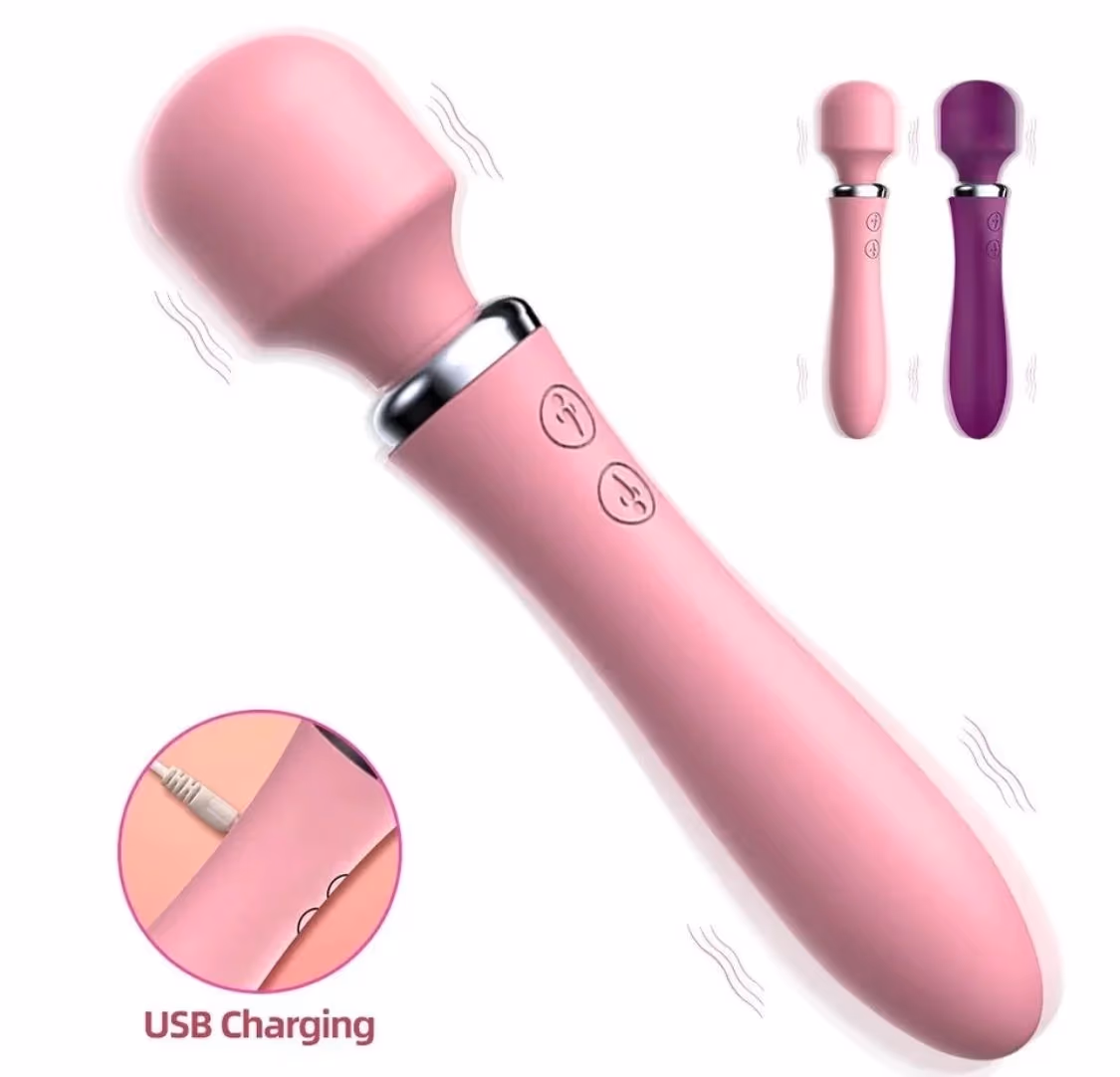 Vibrador Hitachi Lilo 2 en 1 20cm 1