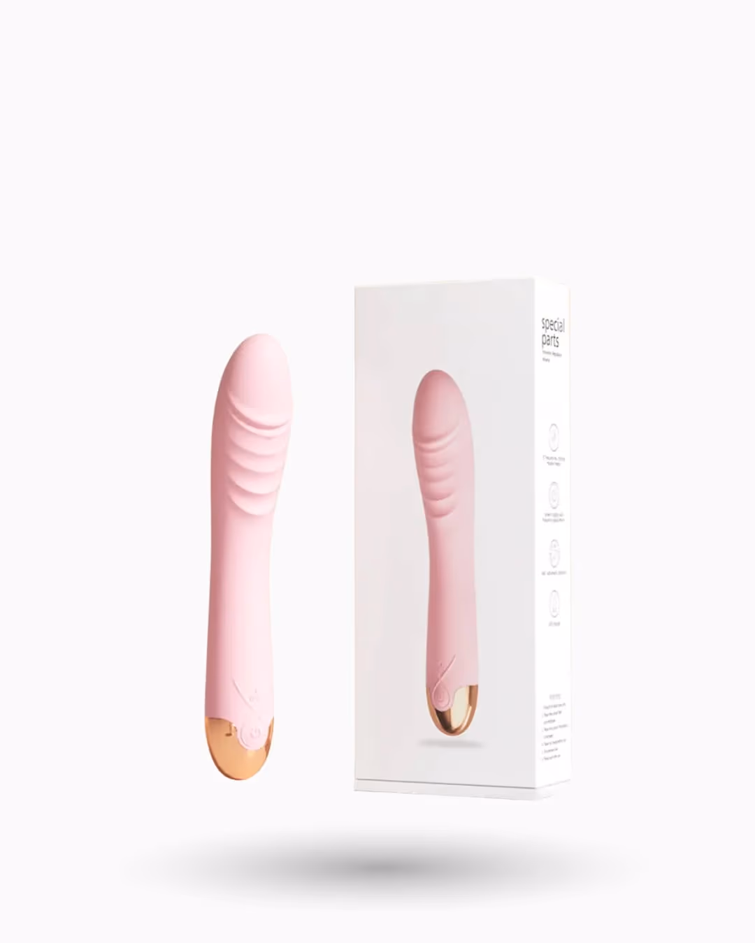 Vibrador Remi Recargable 10 Modos Rotación 360° 1
