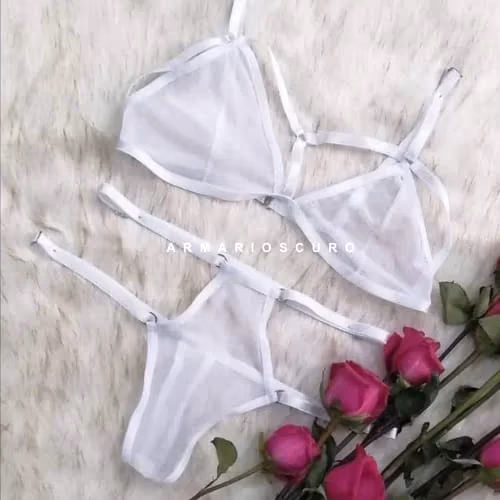 Conjunto de lencería íntima talla única 2