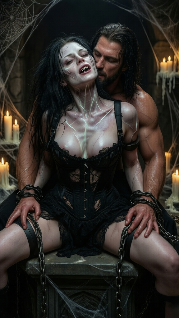 Gothic Undead Fuck Pale Vixens Crypt Orgy