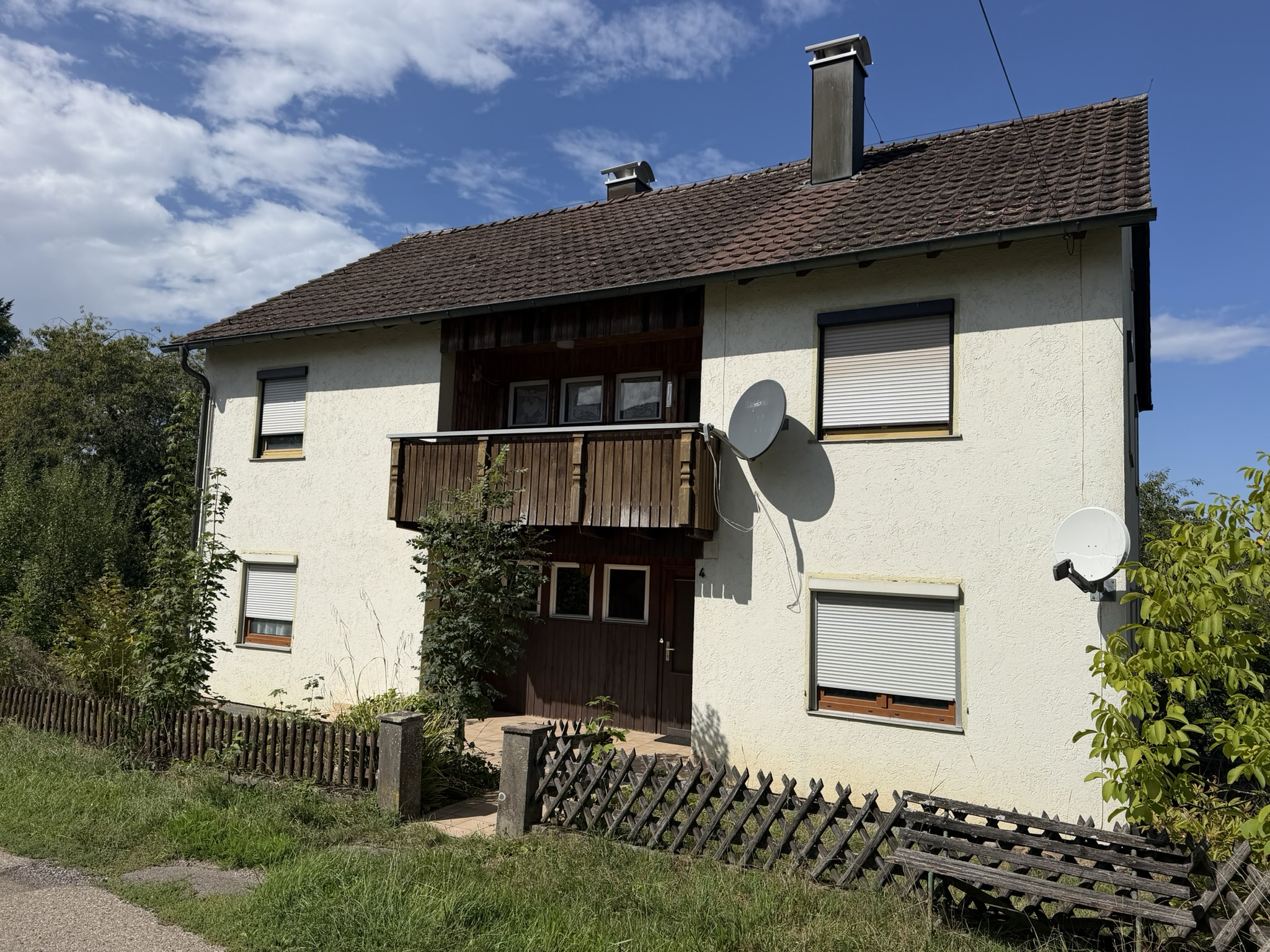 Mach was draus! Zweifamilienhaus  in sehr ruhiger und naturnaher Lage