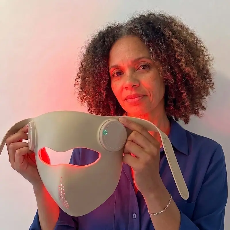 Masque de photothérapie 4D laser et LED rouge - Photo 2