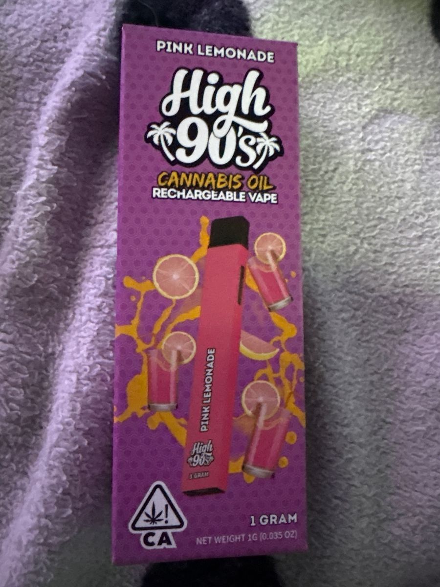 High 90S Pink Lemonade