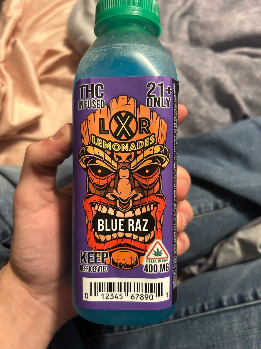 Canna Cafe: Lxr Lemonades Blue Raz