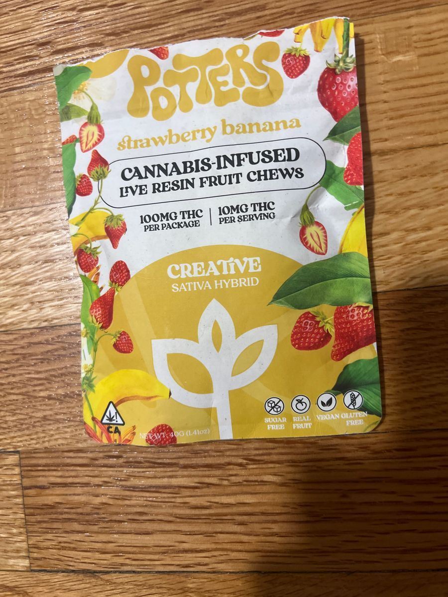 Potters Strawberry Banana