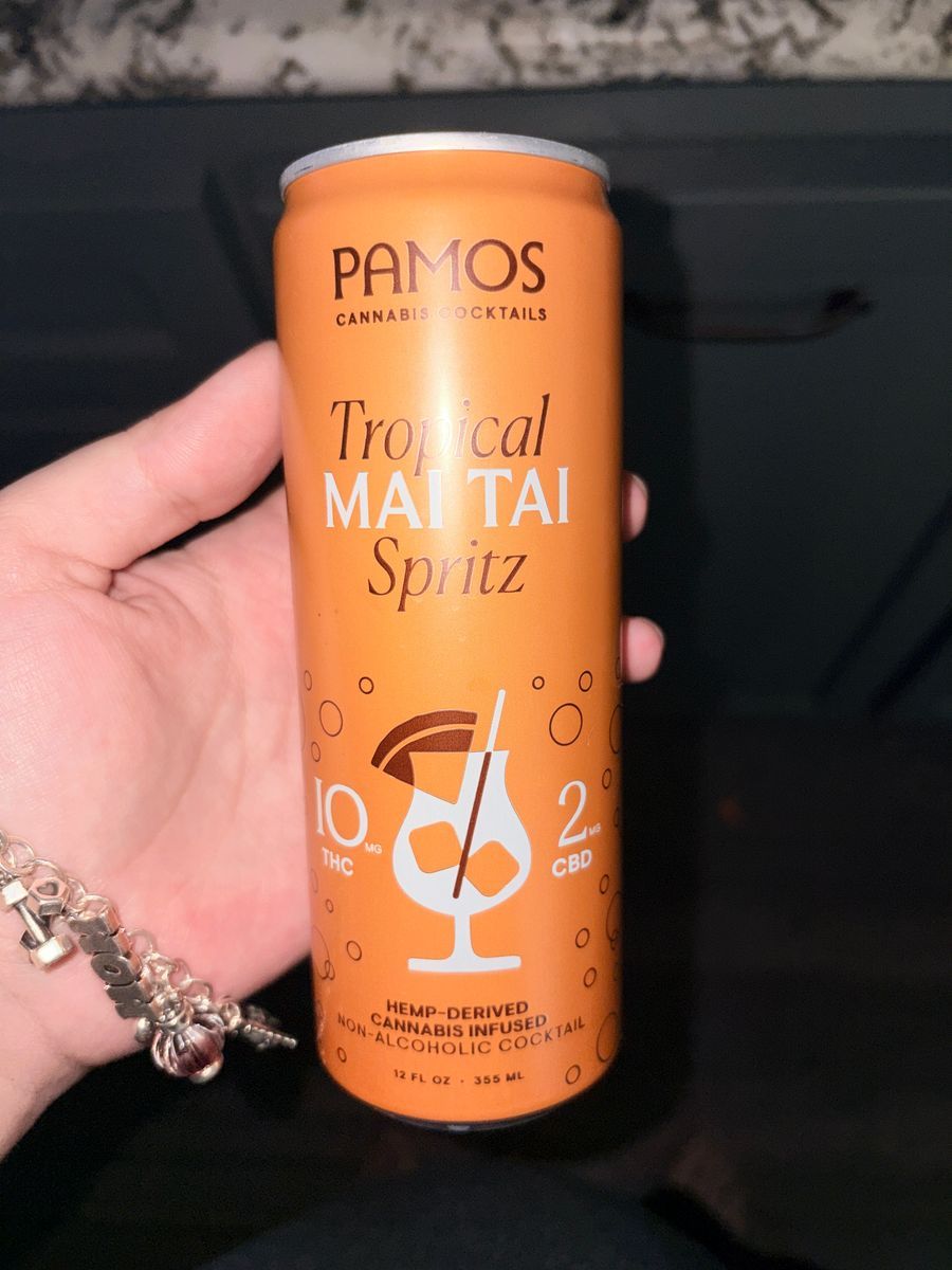 Pamos Cannabis Cocktails Tropical Mai Tai Spritz
