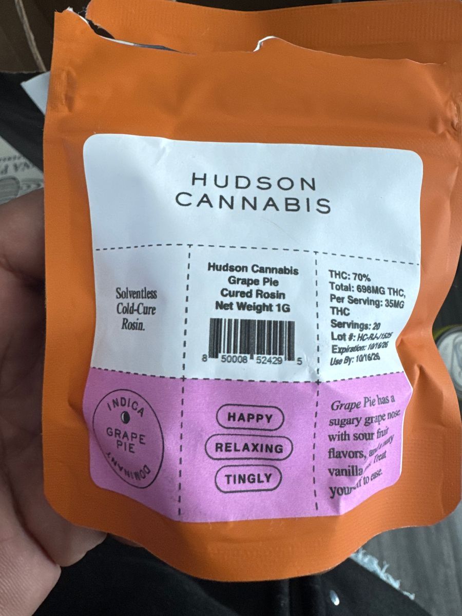 Hudson Cannabis Grape Gas