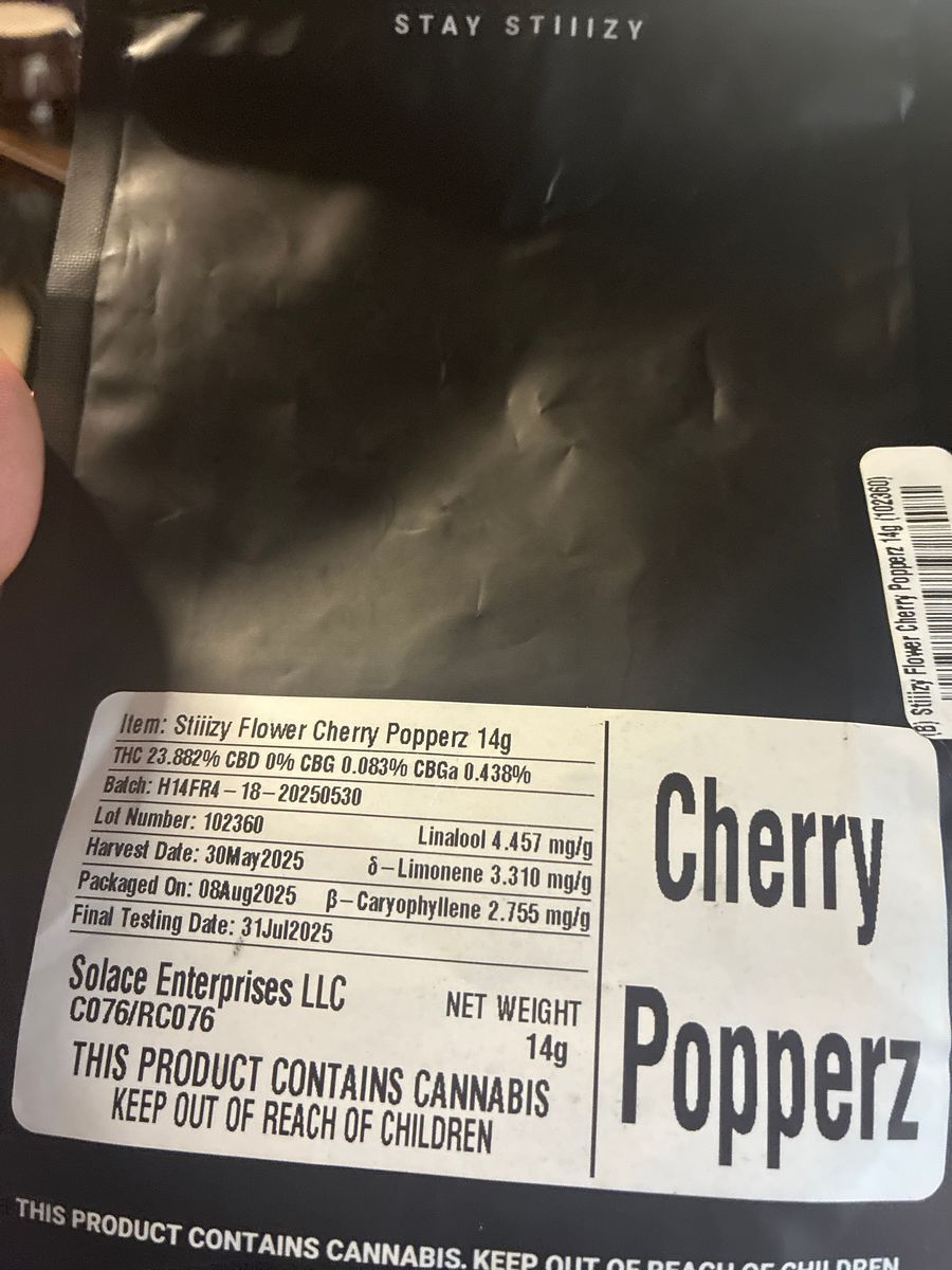 Cherry Popperz strain