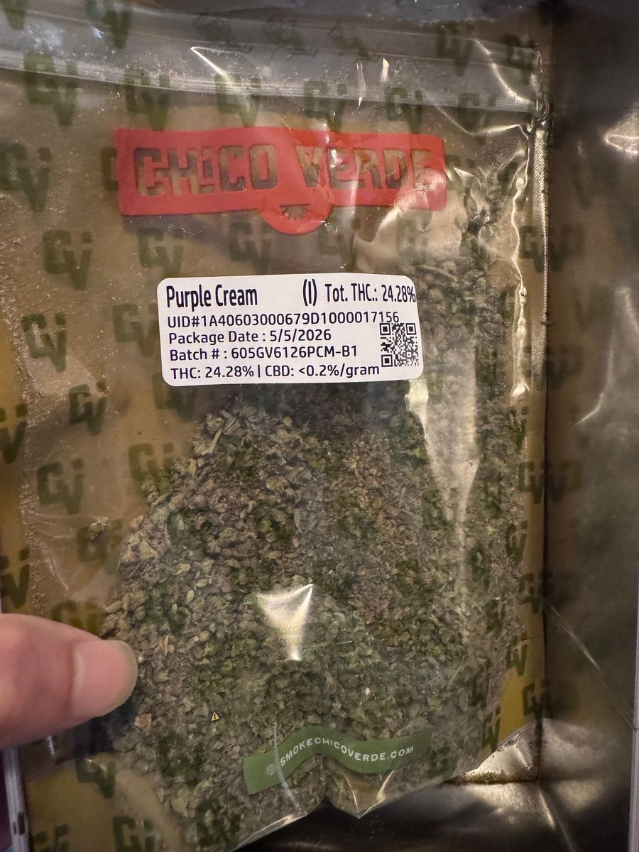 Chico Verde Purple Cream