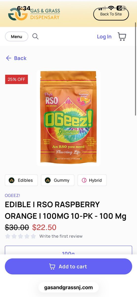 Ogeez Rso Rapsnerry Orange