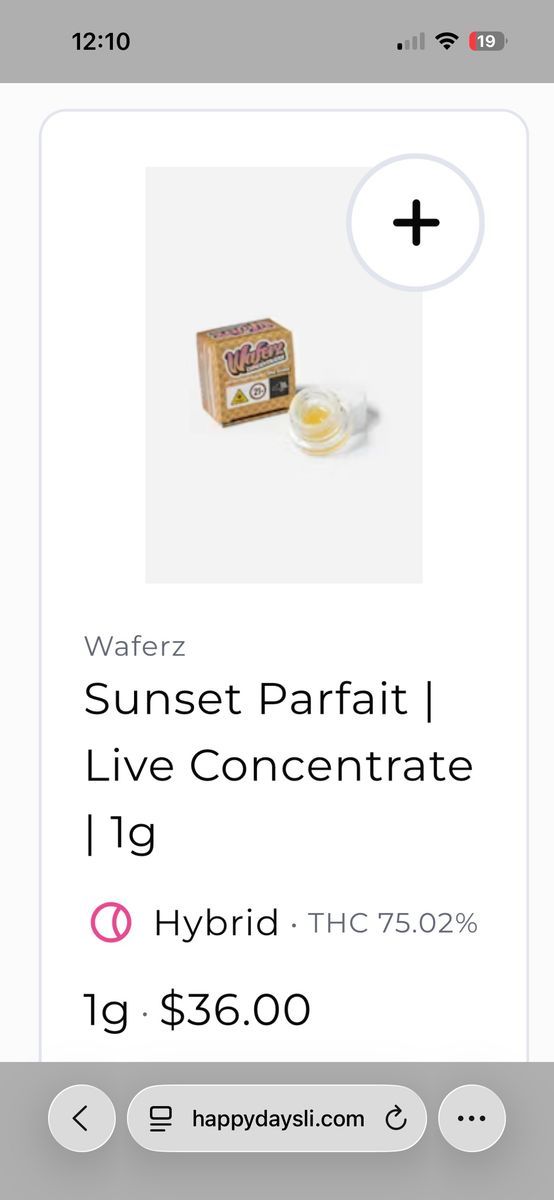 Waferz Sunset Parfait
