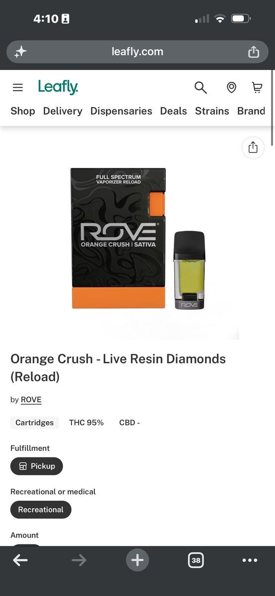 Rove Brand Orange Crush