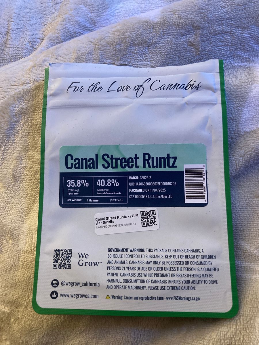 Canal Street Runtz strain