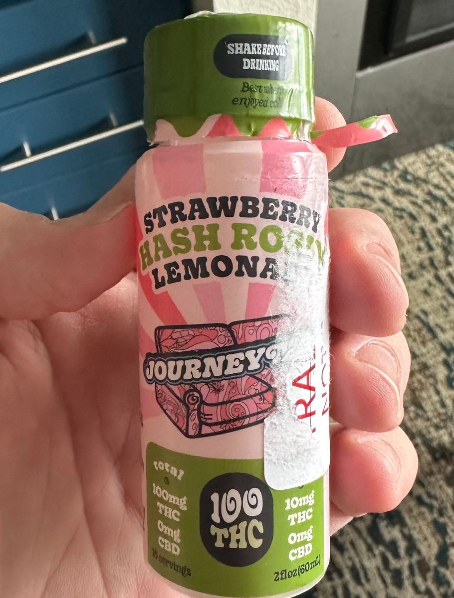 Journeyman Strawberry Hash Rosin Lemonade