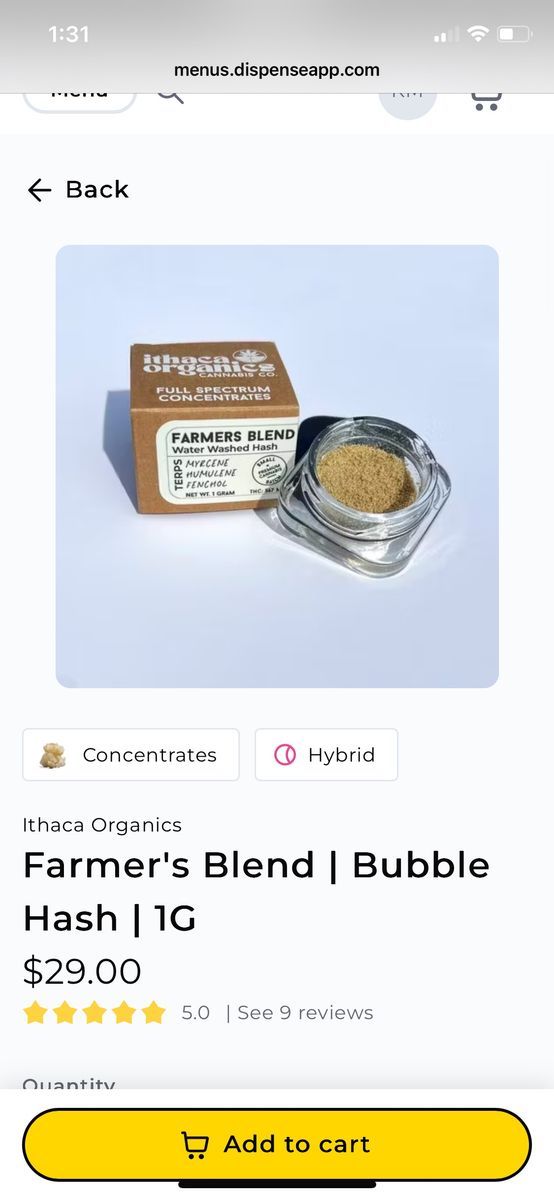Ithaca Organics Farmers Blend