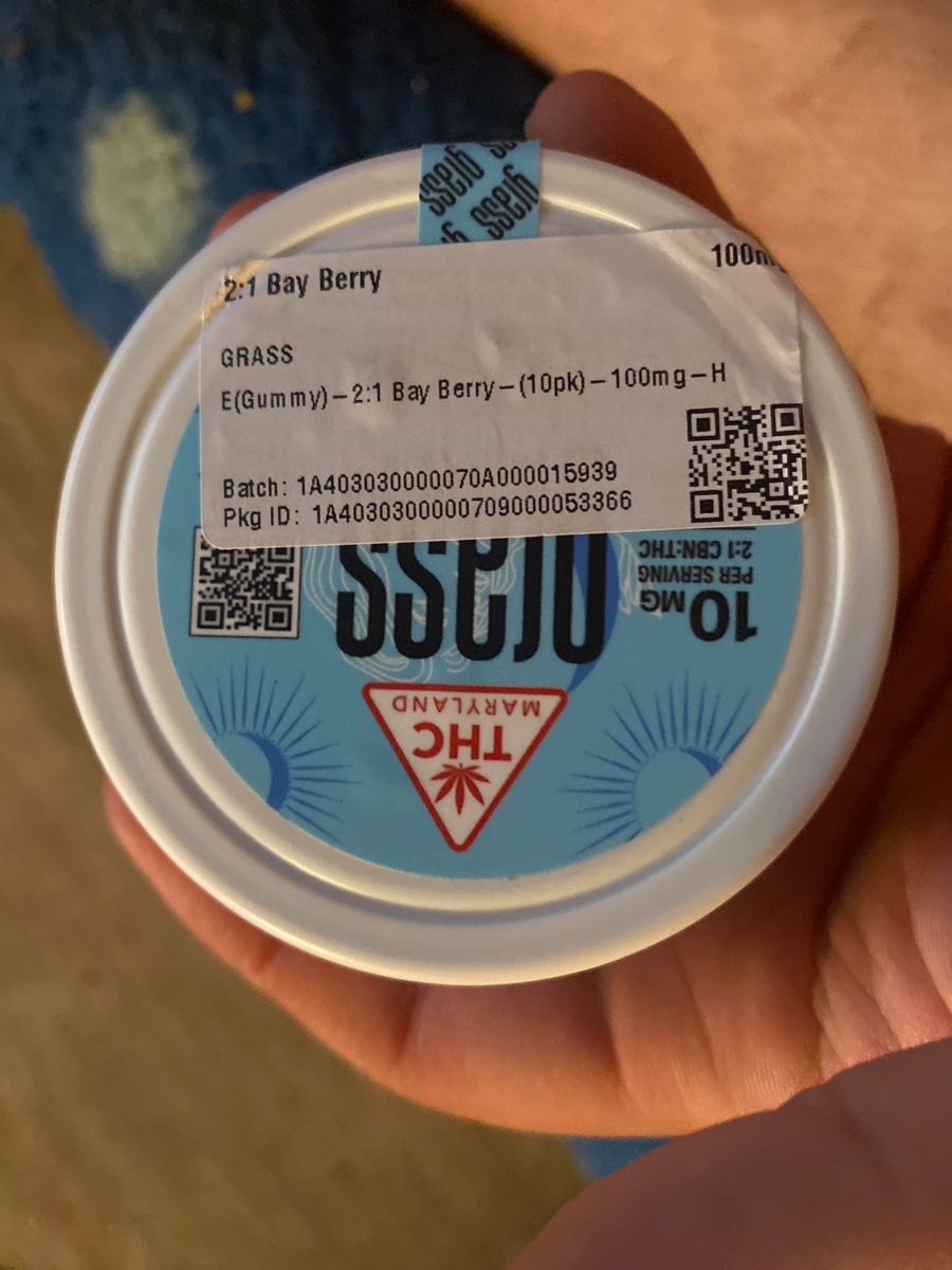 Grass: Bay Berry Gummies