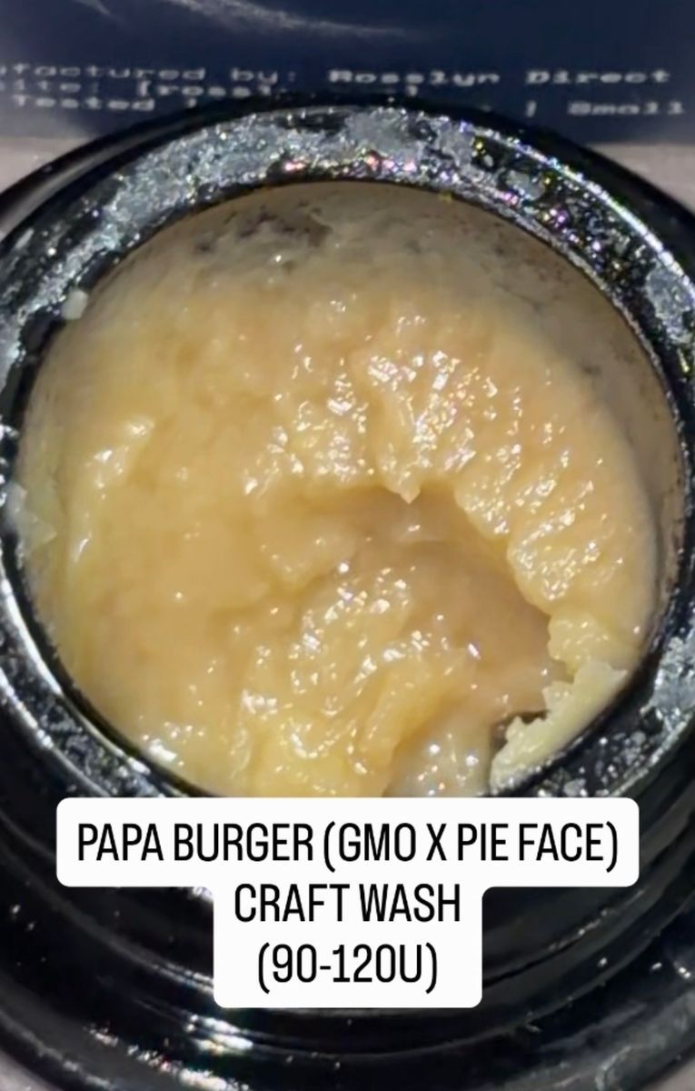 Rosslyn Papa Burger (Gmo X Pie Face) Craft Wash (90-120U)