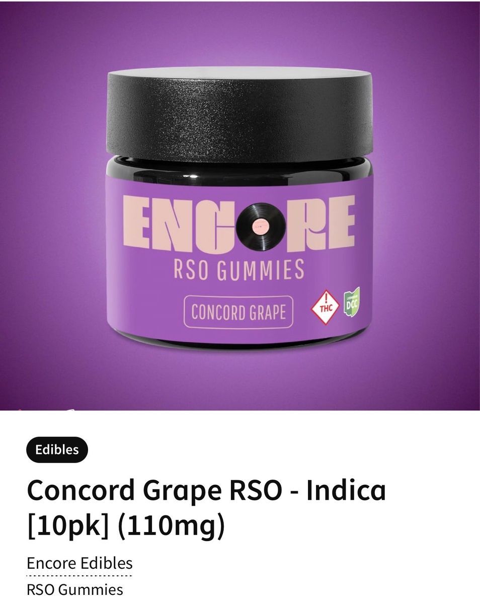 Encore Concord Grape- Rso