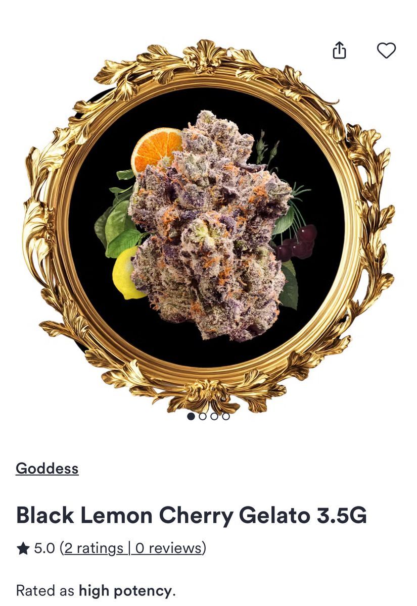 Black Lemon Cherry Gelato strain