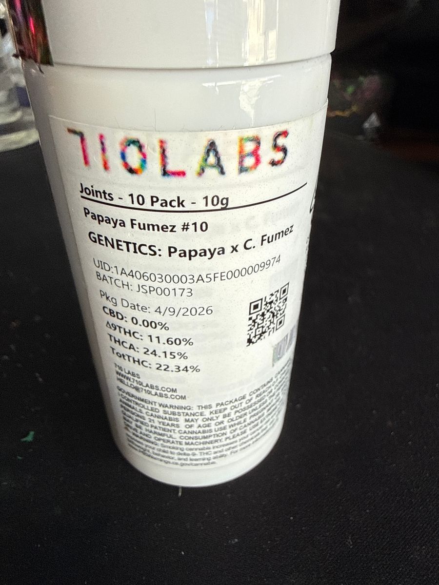 710 Labs Papaya Fumez #10